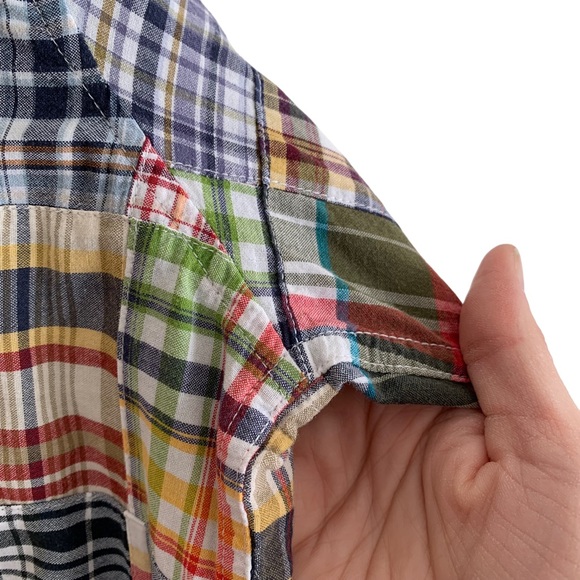 Free_Territories Madras Button Up Shirt - Picture 4 of 12